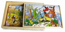 Ferda puzzle 4ks v dř. krabičce