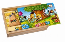 Včelka Mája puzzle krabička