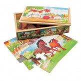 Puzzle zvířátka