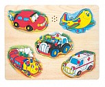 Hrací puzzle doprava