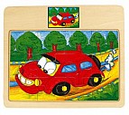 Puzzle deska auto 